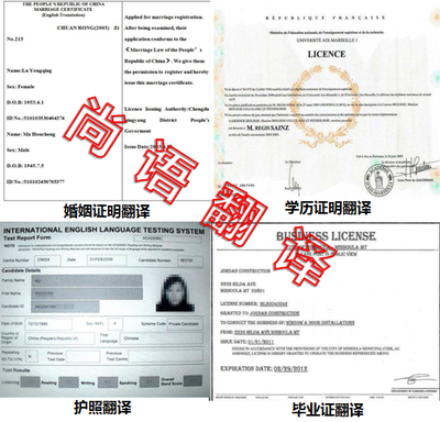 證件翻譯服務的內(nèi)容與收費標準解析